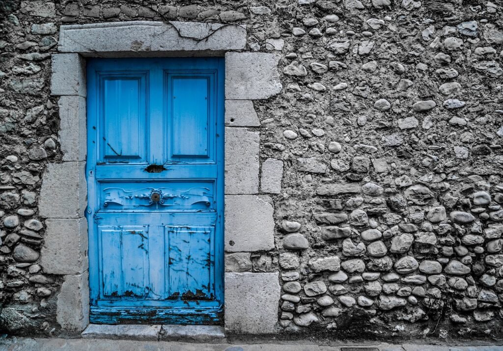 blue door, old, vintage-2742118.jpg